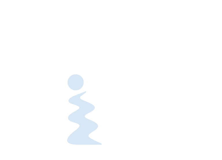 Cedar River Clinics Logo White